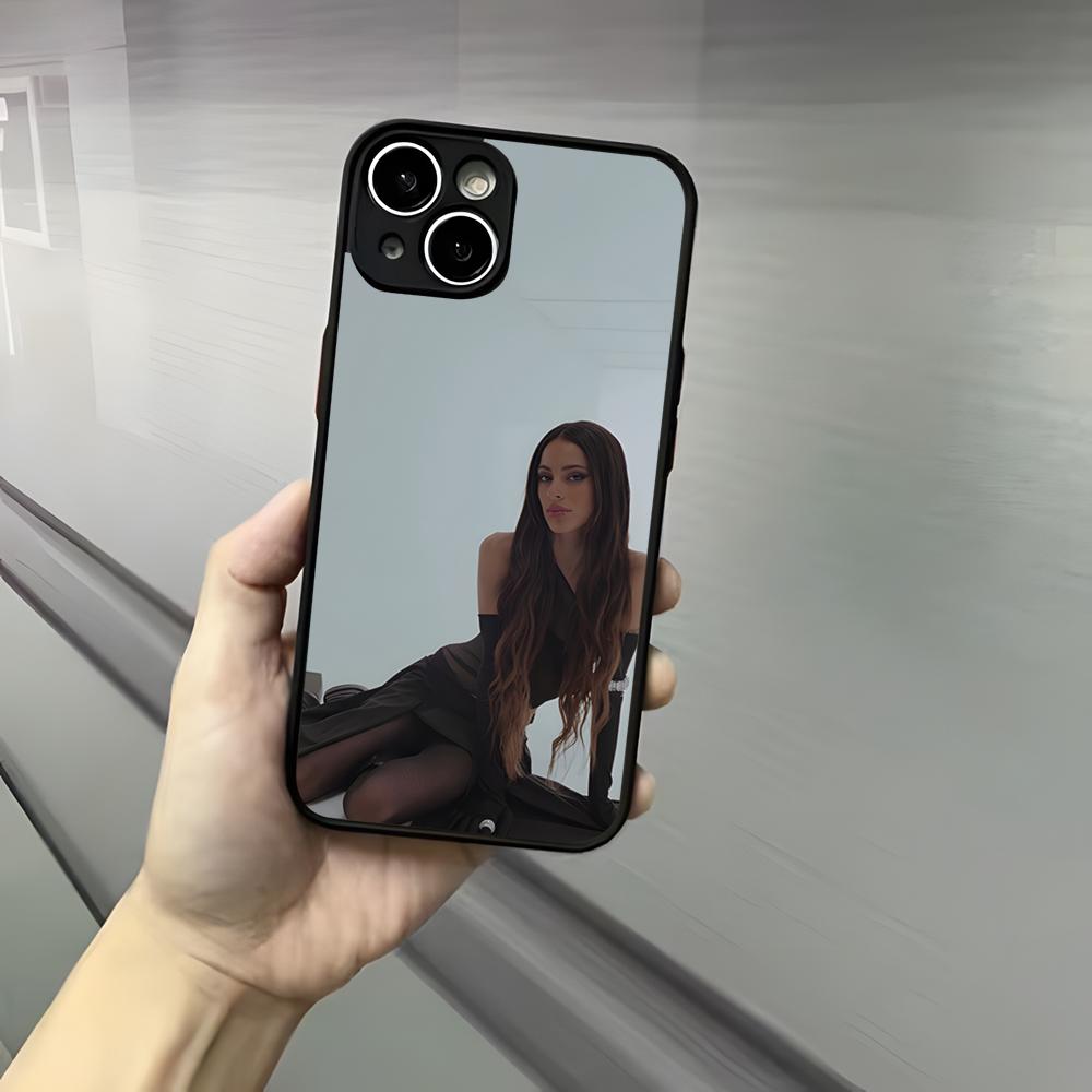 T-TINI M-Martina Stoessel Phone Case For Iphone 17 16 15 14 13 12 Pro Max Xr Air Plus Skin Feel Black Hard Shell Cover