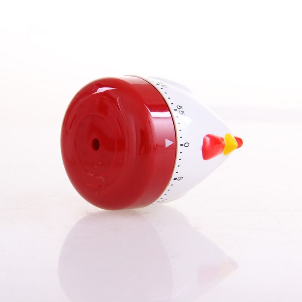 Manual Wind Up Mechanical Timer Hen Cooking Timer Cute Animal Countdown Clock  Home Decor