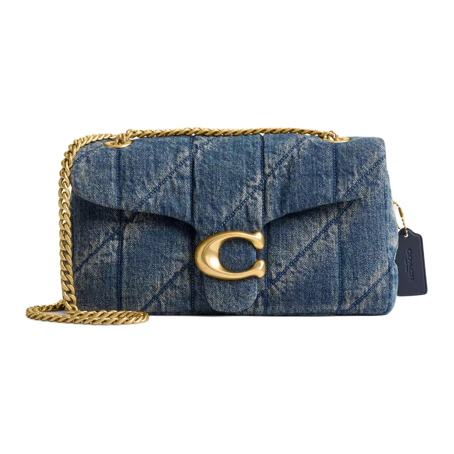 

Coach Tabby 26 Quilted Detail Push Lock Closure With Zipper Pocket Magnetic Snap Bag Fabric Crossbody Shoulder Bag Medium Women bags CCX38-B4YMW Basic Set (Bag+Dust Bag)