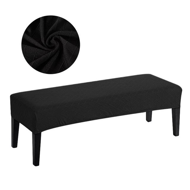 Samt Stoff Bankbezug Super Flauschig Elastisch Esszimmer Stuhl Bankbezüge Sitzbezug Für den Heimgebrauch Wohnzimmer Schlafzimmer Klavierzimmer