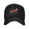 Maryland Flag Horse Baseball Cap Streetwear Mountaineering Designer Cap Funny Hats Womens Beach Outlet Unisexs
