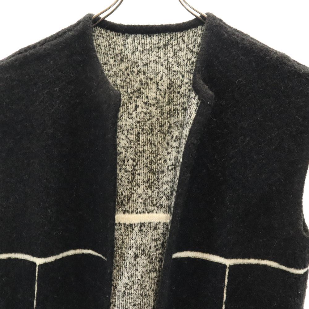 AMERI UNDRESSED 1120730191 Long Knit Vest F Black Men's Used