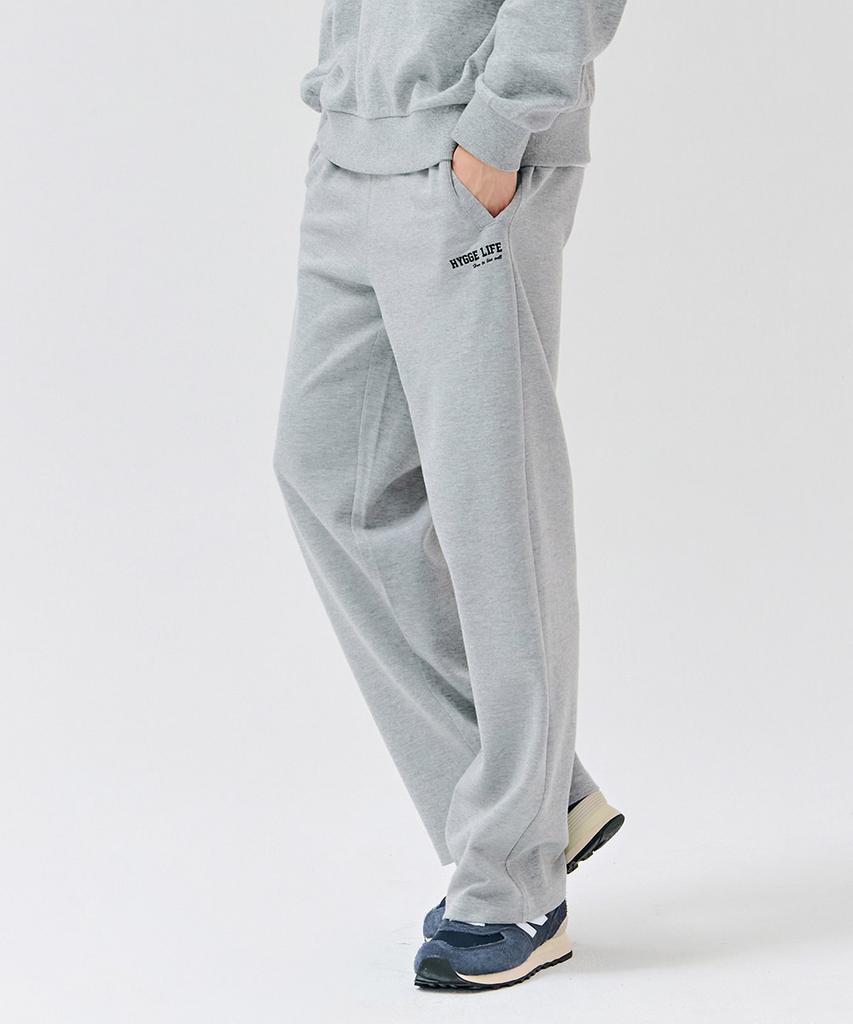 Chase Cult Unisex Essential Straight Pants - Grey