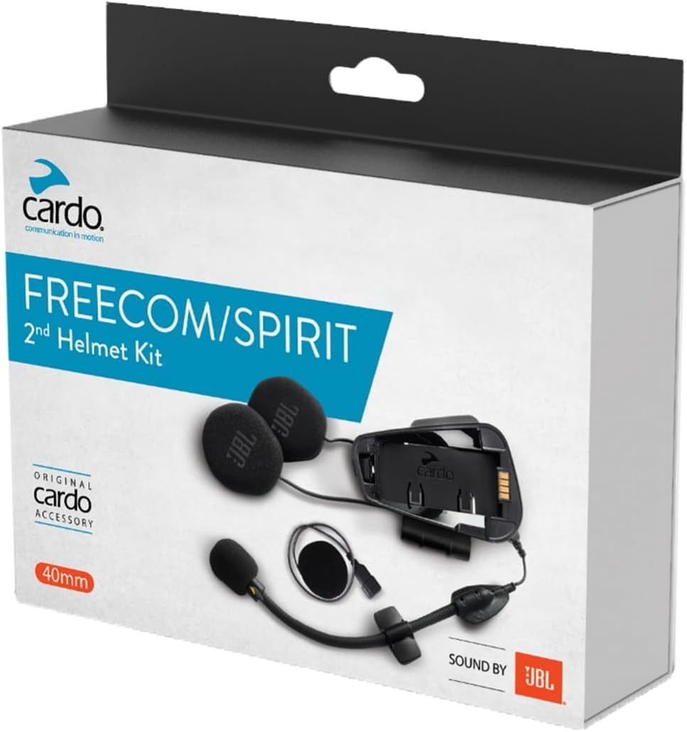 

Cardo Caldo FREECOM / SPIRIT - Комплект для 2-го шлема (Звук от JBL) Комплект второго шлема Freecom/Spirit, звук от JBL ACC00009 No sizes available чёрный