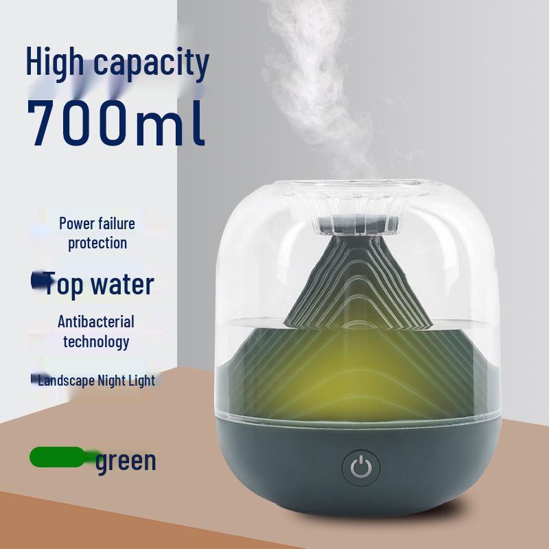 

Popular USB Rechargeable Shanshui Humidifier: Compact Wireless Air Purifier with Large Mist Output for Home