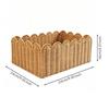 Woven Storage Basket with Rim Decorative Box Practical