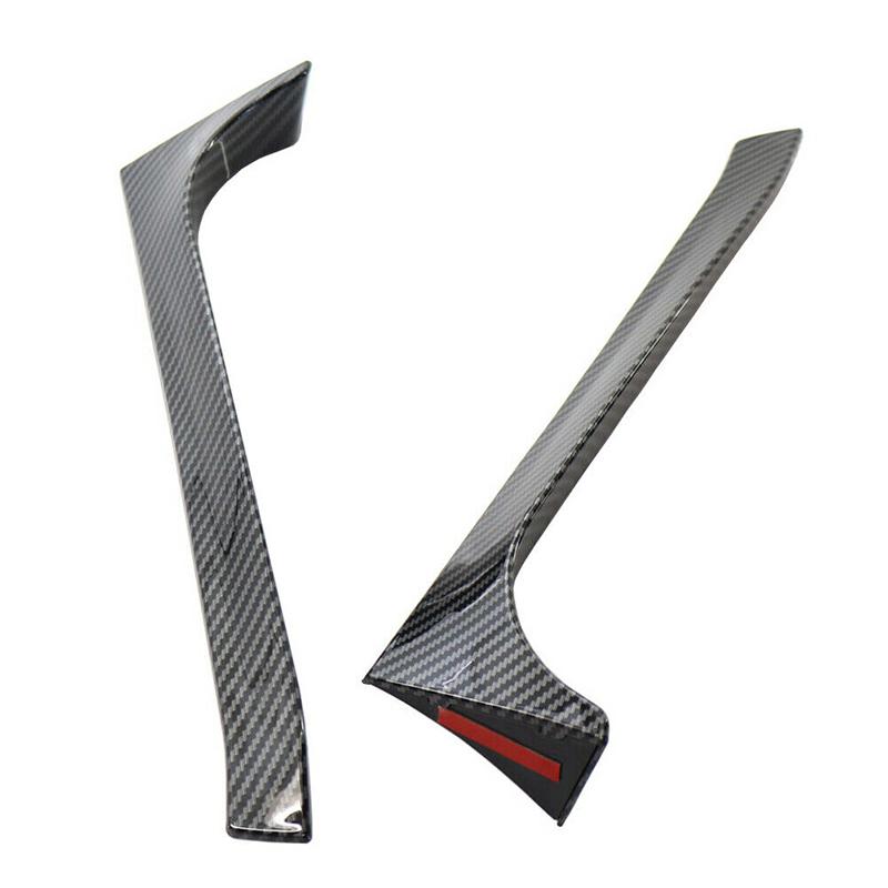 Pro VW Golf 6 MK6 GTI GTR GTD 2008-2012 Zadní boční spoiler na okno Canard Canards Splitter Dekorace exteriéru vozu Plastový levý pravý
