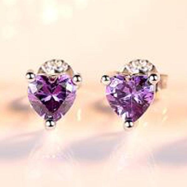 New 925 Silver Stud Earrings AAA Zircon High Quality For Women's Wedding Fine Jewelry Accessories Party Gift