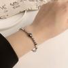 Titanium Stylish Unisex Steel Bracelet Sophisticated Design Bamboo