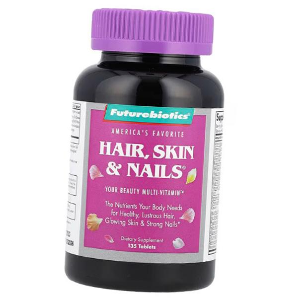 Saç, Cilt ve Tırnaklar İçin Vitaminler, Hair Skin and Nails, FutureBiotics (36419011)