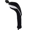 Andux Long Neck Golf Hybrid Club Headcovers with Interchangeable Numbered Tags, Set of 4 (CTMT-01) (White)