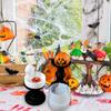 Candlestick Silicone Mold Halloween Spirit Candle Base Mold High Temperature Resistant Candle Holder Decorations Mould