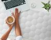 Protective Vinyl Mat For Companies And Offices Geometric 3D Pattern 120X60 Cm
