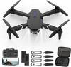 Zdalnie Sterowany Dron E88 Pro Fpv Podwójna Kamera Hd 4K 2 Akumulato