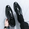 Oversized business men's leather shoes for Men Lace Up Oxfords for Male Wedding Party Office Business Casual Shoe Men 38-46