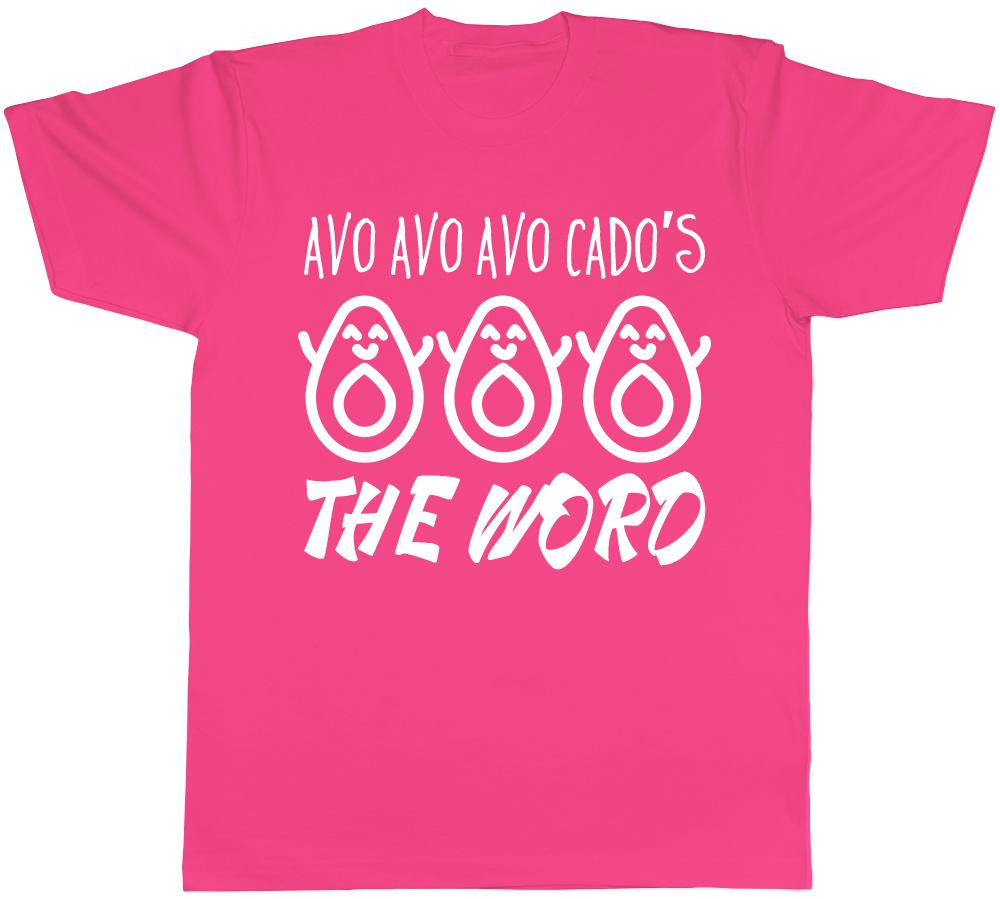 Avacados the Word Unisexs Ladies Unisexs Unisex TShirt