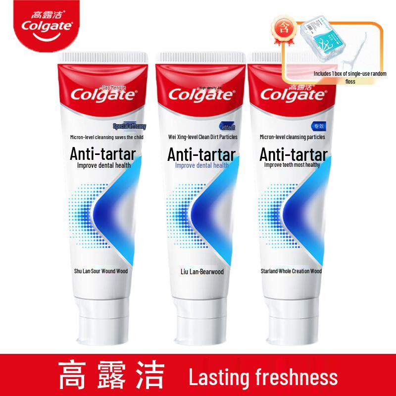 Colgate Sun Yingsha Anti-Calculus Toothpaste Set