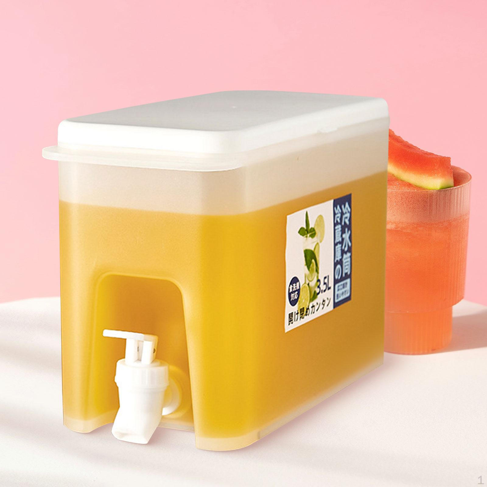 

Диспенсер для напитков, 3,5 л, кувшин для сока с краном, кран для холодного чайника, вода Thick