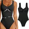 JYL No Pad Seamless Vest Yoga Jumpsuit Ribbed Fitness Bodysuit