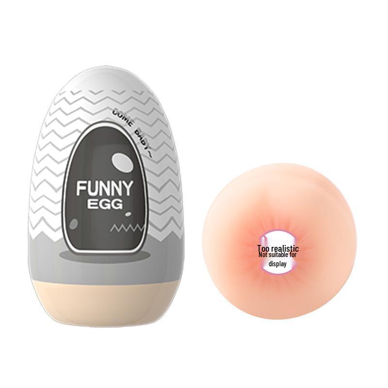 Comele Funny Men's Egg Airplane Cup - Portable Erotic Bedroom Fun Toy