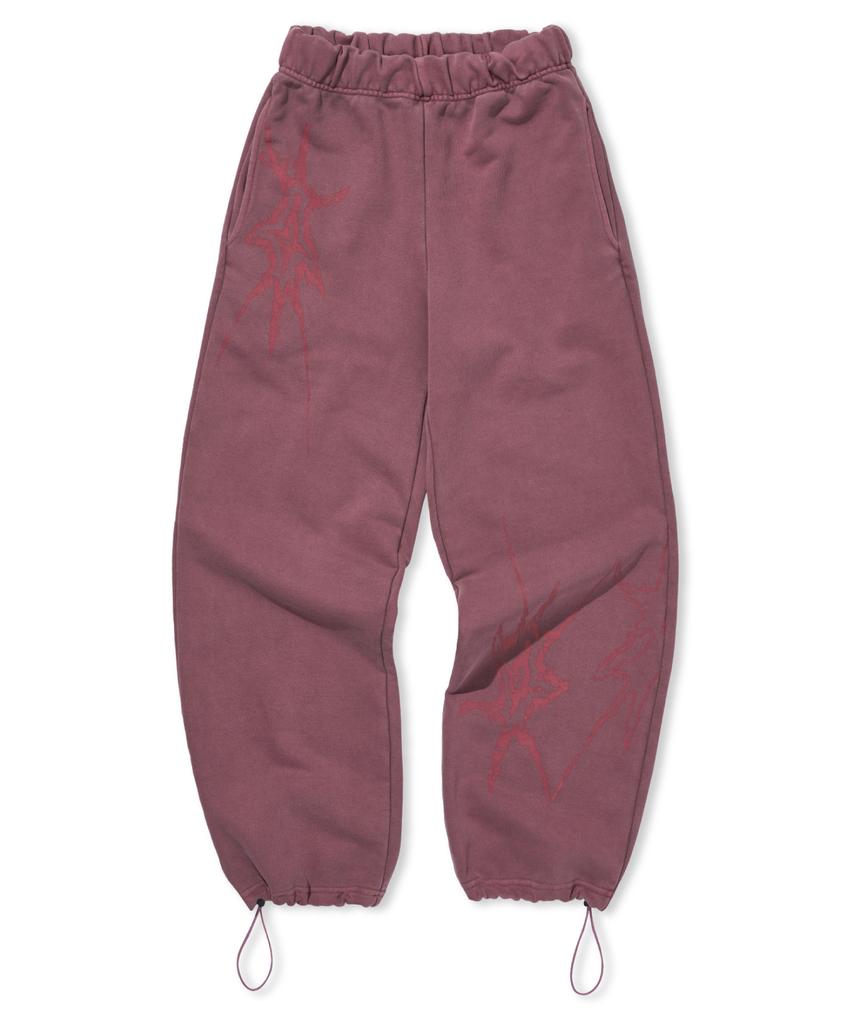 VENHIT Spark Pigment Wide Pants Dust Pink