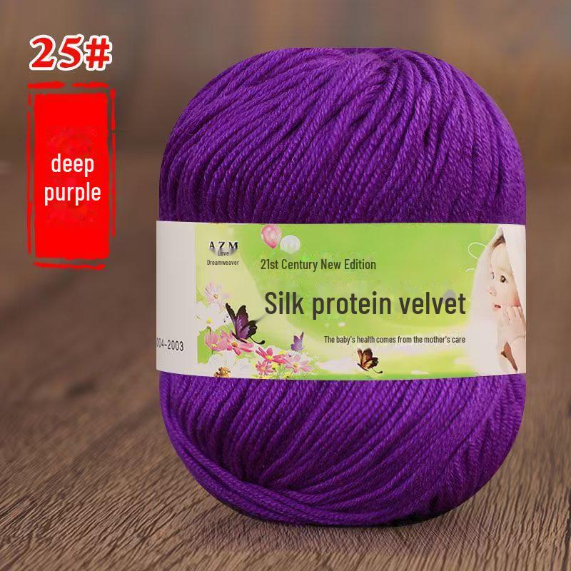 

Дитяча пряжа 6 ниток для ручного в язання светрів, ляльок, шарфів, тапочок. Акриловий матеріал. null