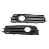 Front Lower Bumper Grille Fog Light Cover 8P0807682 8P0807681 Fit A3 8P S-Line 2009-2012