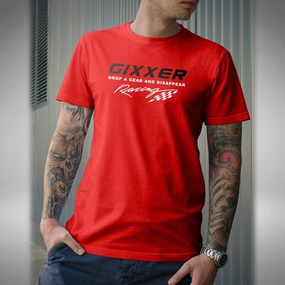 GIXXER Drop A Gear Men's T-Shirt Superbike Motorbike Bikes Road Bike Biker
