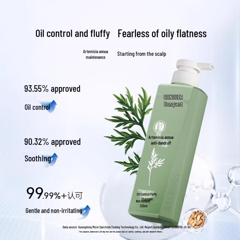 Conquer Oil Control Volumizing Hair Care Set