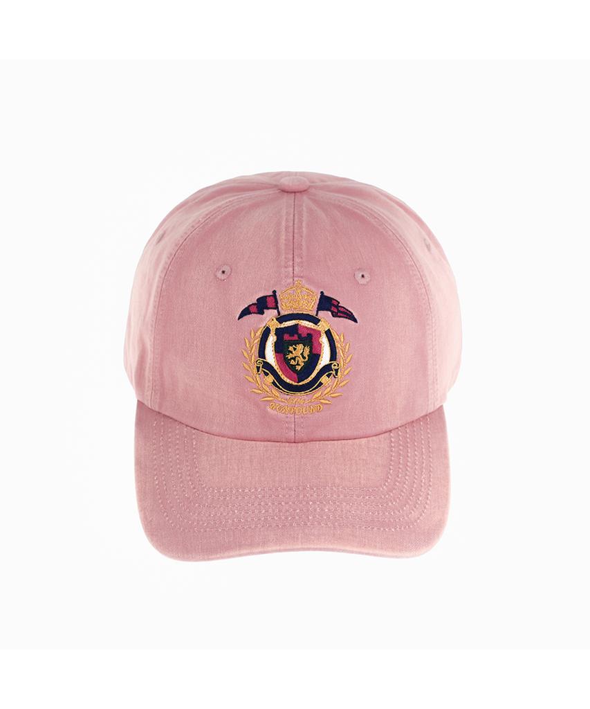 Nonpaundeu Washed Crest Ball Cap [Washed Pink]