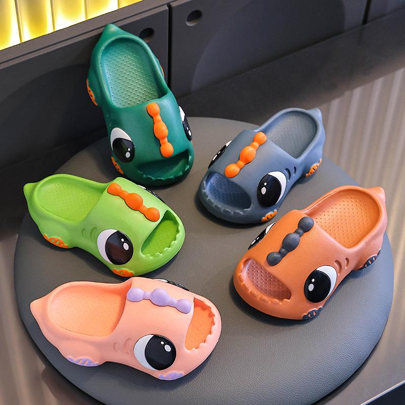 Summer Children's Sandals Boys Cute Non-Slip Soft Bathroom Shower Girls Baby Parent-Child Home Slippers