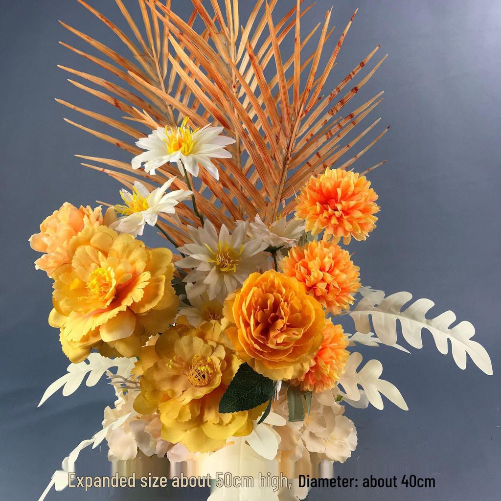 Seidenblumen-Gangdekorationen für Hochzeiten und Verlobungen
