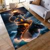 Lighthouse In The Night Sky Carpet Non Slip Floor Mat for Living Room Kitchen Entrance Door Balcony Washable Rug Home Décor