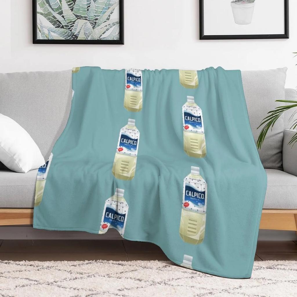 Calpis Calpico Throw Blanket All Season Lightweight Soft Blanket for Bed
