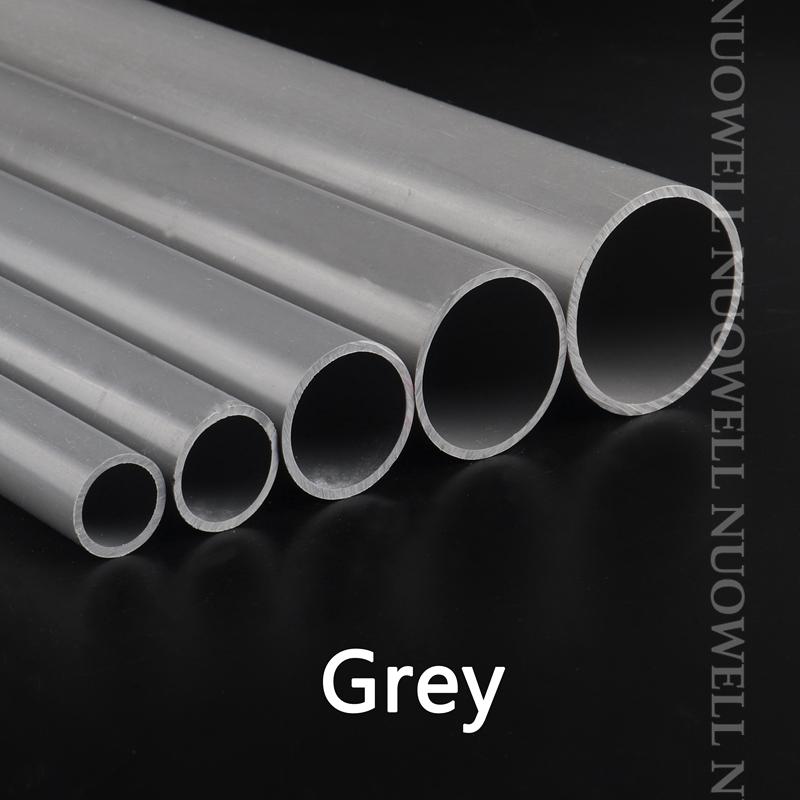 1pc O.D 20~32mm Gray UPVC Pipe Aquarium Fish Tank Tube Hydroponic Planting Frame Experimental Pipe Garden Fittings 50CM Long