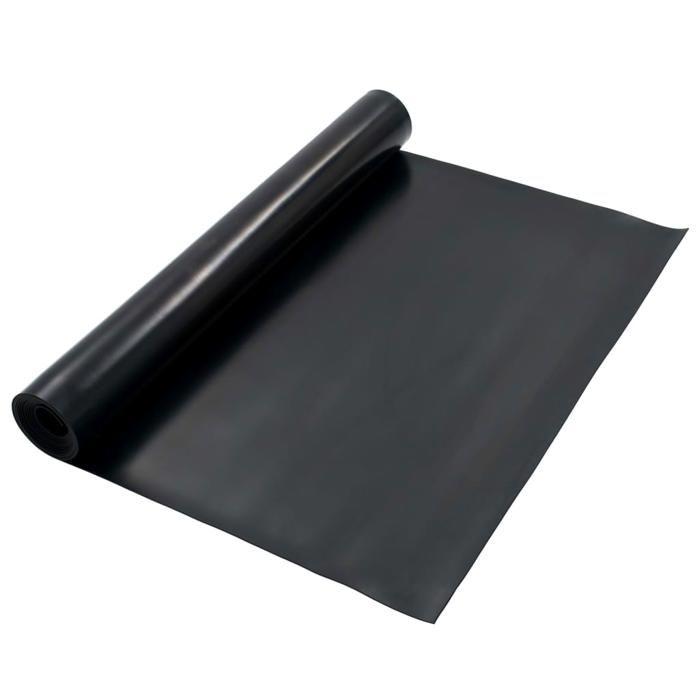 VidaXL Tapis Revêtement de Sol Intérieur Maison Garage Bureau Atelier Salle de Sport Caoutchouc Antidérapant 1,2x5 m 3 mm 143960