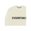 Fear of God Essentials SS20 Graphic Logo Crewneck Long Sleeve Sweater Unisex Sweater White FOG-SS20-268