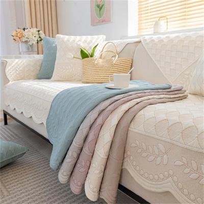 Nordic μαξιλαράκι καναπέ για σαλόνι Βαμβακερό αντιολισθητικό κάλυμμα καναπέ πετσέτα ζακάρ κάλυμμα καναπέ τμηματικό κάλυμμα καναπέ Προστασία σπιτιού