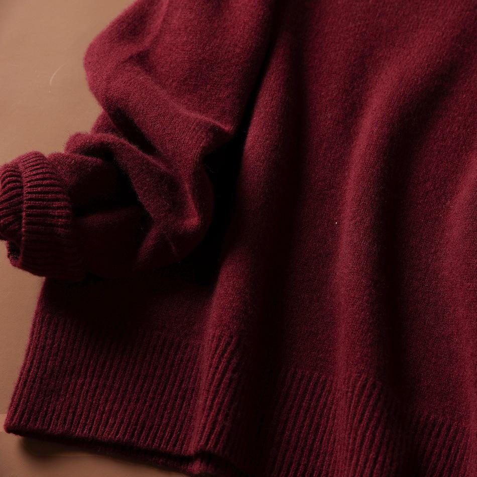 2024 Women's Autumn/Winter Heart-Neck Wool Sweater