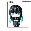 10cm Japan Anime  LK Mitsuri Kanroji Sanemi Shinazugawa Giyuu Tomioka Muichiro Tokito Figure Toys for Xmas Gifts