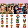 Hawaiian Theme Mask For Halloween Party Decorations Role Play Stage Performance