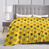 Stardew Valley PixelArt Flannel Blanket  Soft Throw Blanket for Home Decor Decorative Street Trend Bedspread Sofa Bed Cover