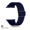 Cinturino in Nylon per Apple watch band 44mm 40mm 38mm 42mm ultra 2 49mm SOLO bracciale correa iwatch series 9 7 SE 6 5 4 8 45mm 41mm