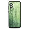 Phone Case for Samsung Galaxy A55 A53 A52 A52S A51 A41 A35 A32 A25 A23 A15 A71 Soft TPU Style Butterfly Green Bamboo Creative