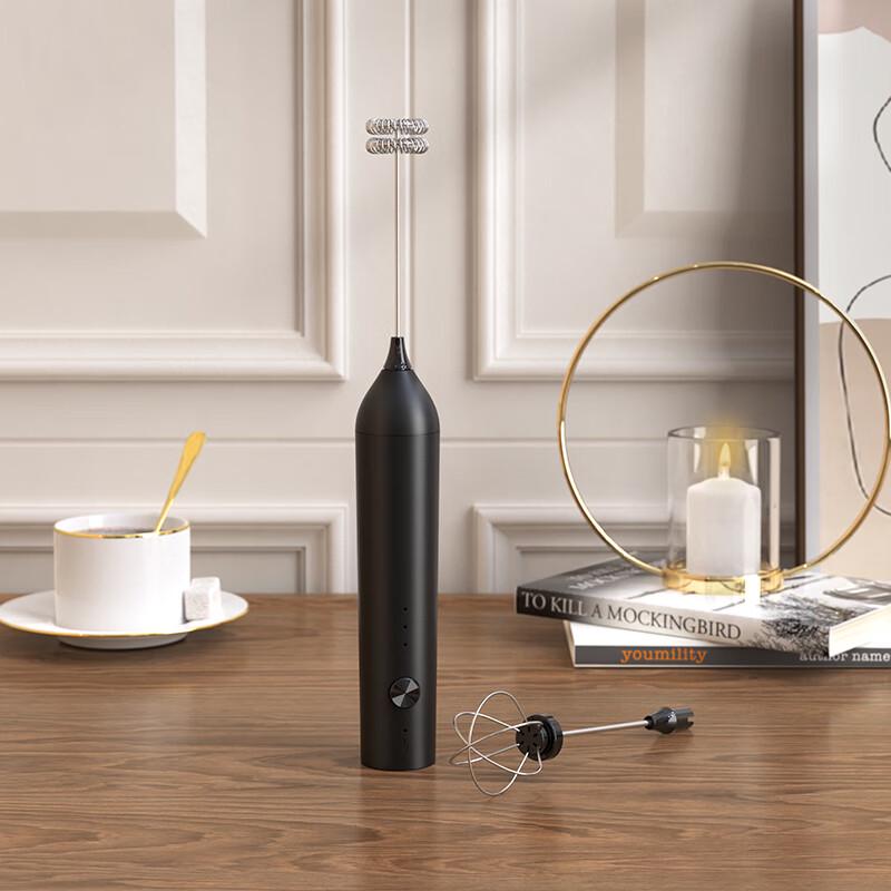 CLITON Rechargeable Handheld Electric Milk Frother