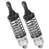 2Pcs 100mm RC Metal Shock Absorber Damper for TRAXXAS SLASH 2WD RC Car Upgrade PartsSilver