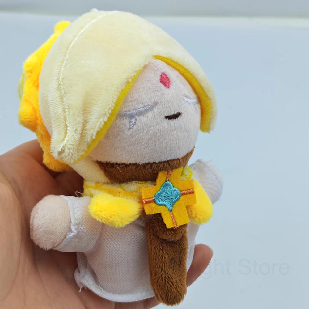 12Cm Pendant Cookie Kingdom Plush Doll Cartoon Eternal Sugar Cookie Stuffed Doll Game Shadow Milk Cookie Plusie Toy Collect Gift