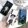 O-Corpse Bride Phone Case For Samsung Galaxy A73,A72,A71,A70,A52,A51 Others Soft Black Cover