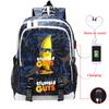 New Stumble Guys Collision Party Game Merchandise Junior High School Student Schoolbag Large Capacity Backpack Mountaineering Bag