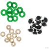 10x Glitter Safety Teddy , 24mm